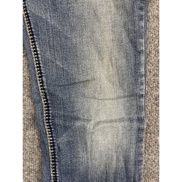 Silver Jeans Co Suki Mid Bootcut Jeans Womens 28x33 Blue Embroidered Denim - Picture 7 of 12